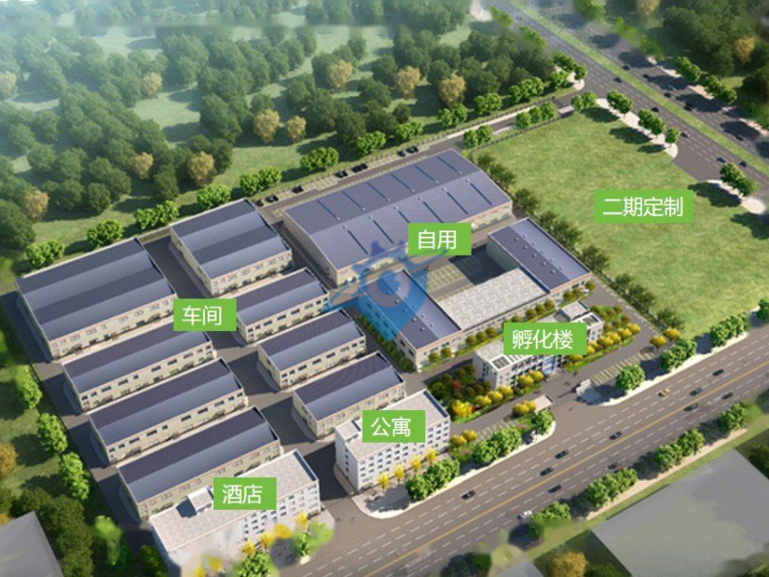 高陵食品园区，现房1200-3500m2，租售